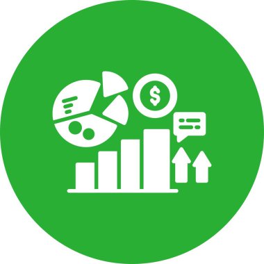 İstatistikler Yaratıcı Simgeler Tasarımı