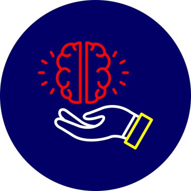 Beyin Yaratıcı Simgeleri Tasarımı