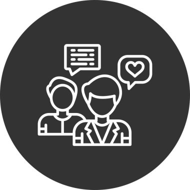 Sosyal Bağlanma Yaratıcı Simgeler Tasarımı