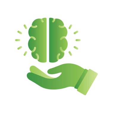 Beyin Yaratıcı Simgeleri Tasarımı