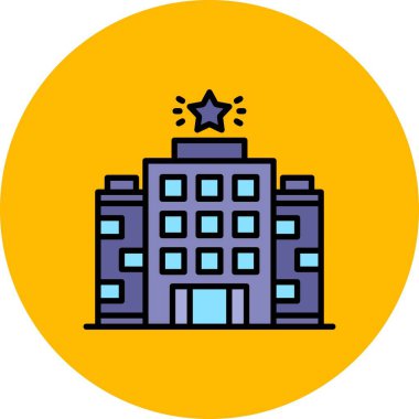 Office Building Creative Icons Desig