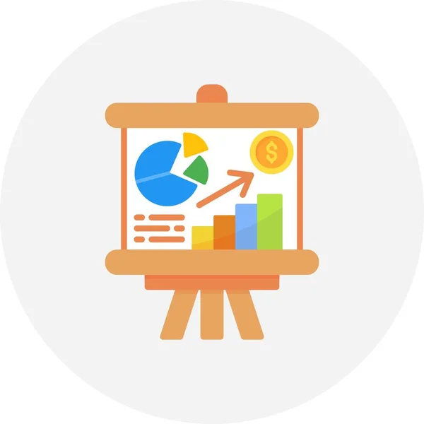 Presentation Creative Icons Desig — Stock Vector