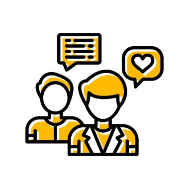 Sosyal Bağlanma Yaratıcı Simgeler Tasarımı