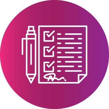 Contract Creative Icons Desig