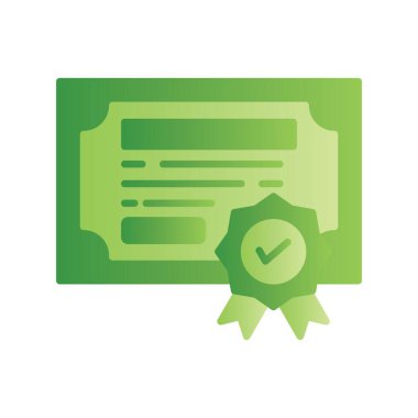 Sertifika Yaratıcı Simgeler Tasarımı