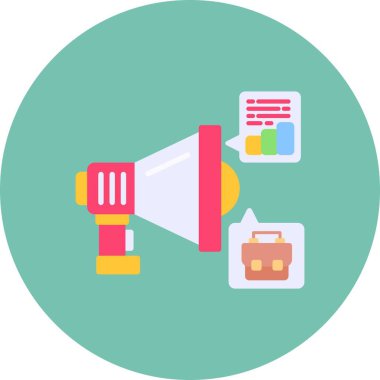  Megaphone Creative Icons Desig