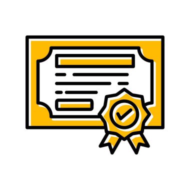 Sertifika Yaratıcı Simgeler Tasarımı