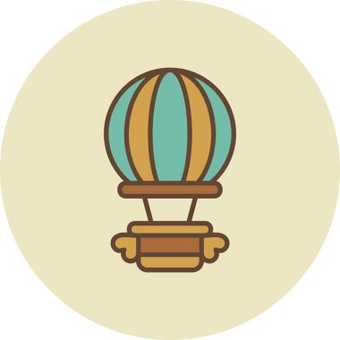  Hot Air Balloon Creative Icons Desig