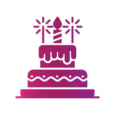 Birthday Cake Creative Icons Desig