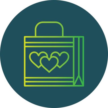 Çanta Yaratıcı Simgeler Tasarımı