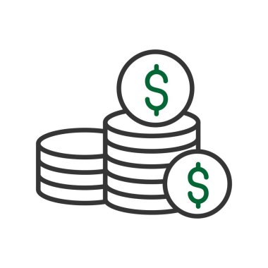  Coins Creative Icons Desig