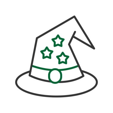 Sihirbaz Şapkası Yaratıcı Simgeler Tasarımı