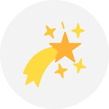 Kayan Yıldız Yaratıcı Simgeleri Desig