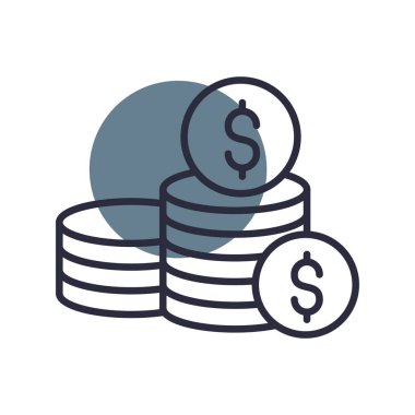  Coins Creative Icons Desig