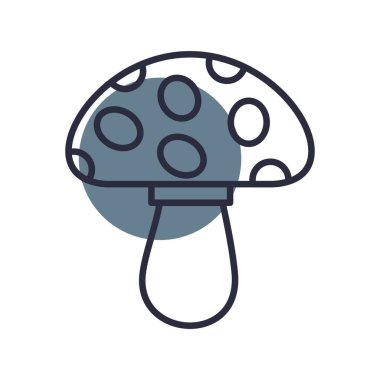 Mantar Yaratıcı Simgeler Tasarımı