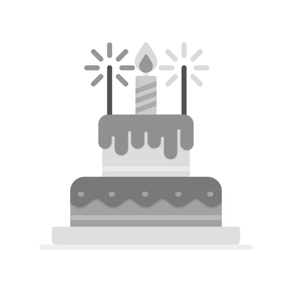 Birthday Cake Creative Icons Desig —  Vetores de Stock