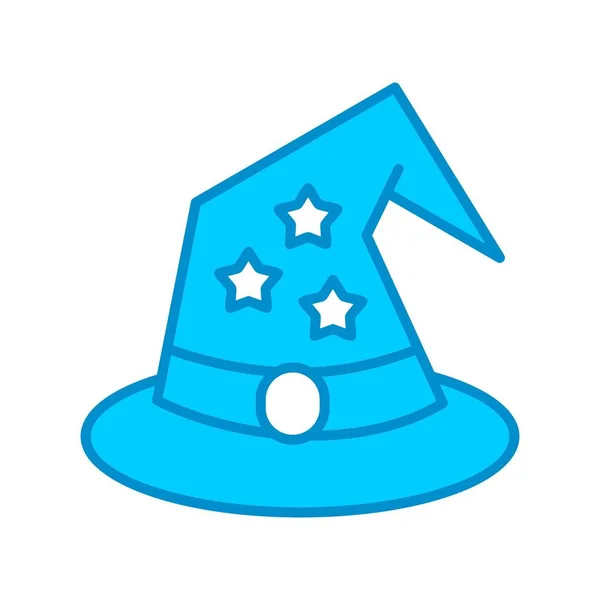 Wizard Hat Creative Icons Desig — Stock Vector