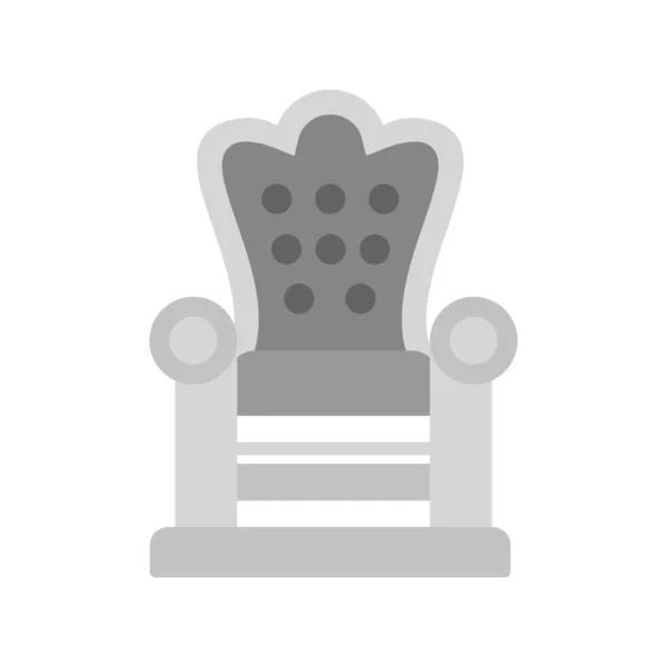 Throne Creative Icons Desig — 图库矢量图片