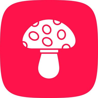 Mantar Yaratıcı Simgeler Tasarımı