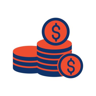  Coins Creative Icons Desig