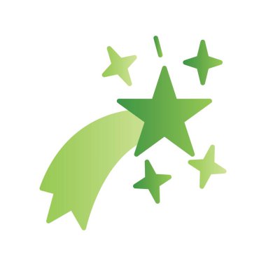 Kayan Yıldız Yaratıcı Simgeleri Desig