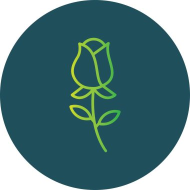 Gül Yaratıcı Simgeleri Tasarımı