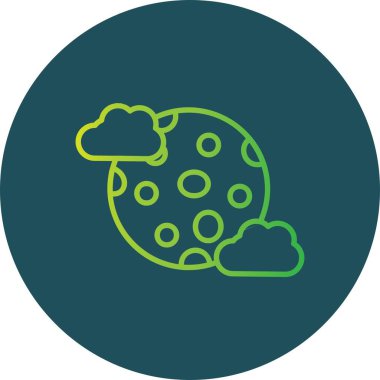  Dolunay Yaratıcı Simgeler Tasarımı