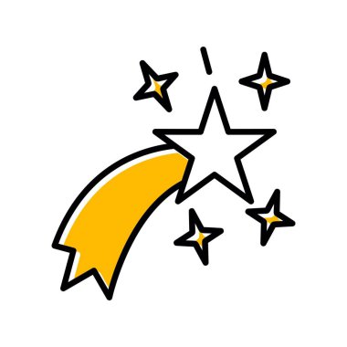 Kayan Yıldız Yaratıcı Simgeleri Desig