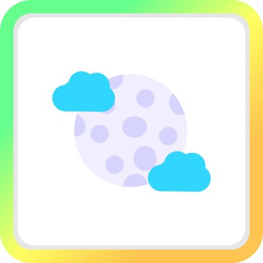  Dolunay Yaratıcı Simgeler Tasarımı