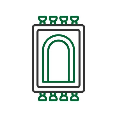 Dua Halısı Yaratıcı Simgeler Tasarımı