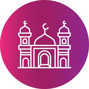 Mosque Creative Icons Desig
