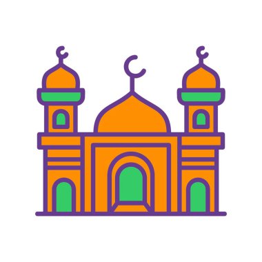 Mosque Creative Icons Desig