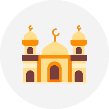 Mosque Creative Icons Desig