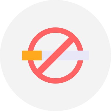 No Smoking Creative Icons Desig