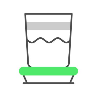  Su Kadehi Yaratıcı Simgeler Tasarımı