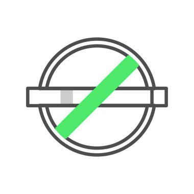 No Smoking Creative Icons Desig