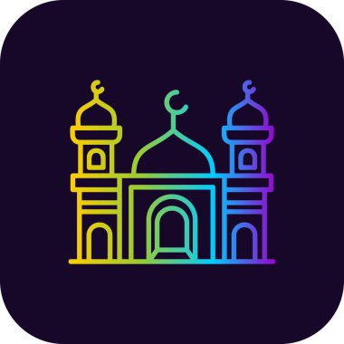 Mosque Creative Icons Desig