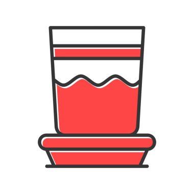  Su Kadehi Yaratıcı Simgeler Tasarımı