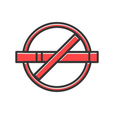No Smoking Creative Icons Desig