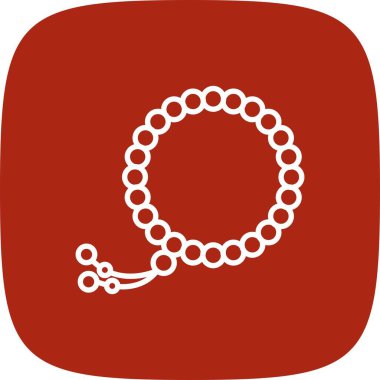 Tespih Yaratıcı Simgeler Tasarımı