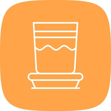  Su Kadehi Yaratıcı Simgeler Tasarımı