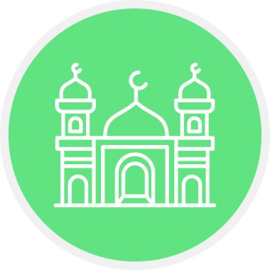 Mosque Creative Icons Desig