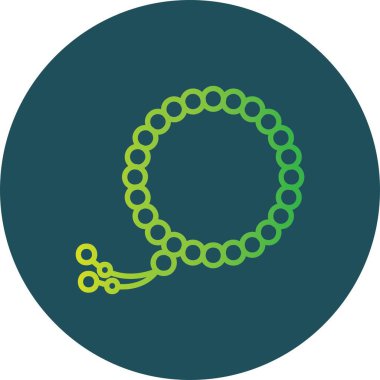 Tespih Yaratıcı Simgeler Tasarımı