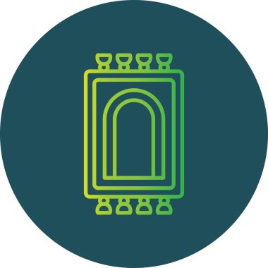 Dua Halısı Yaratıcı Simgeler Tasarımı