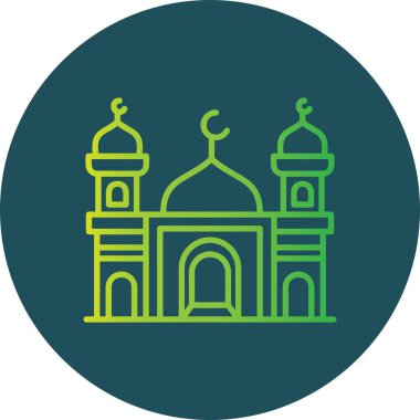 Mosque Creative Icons Desig
