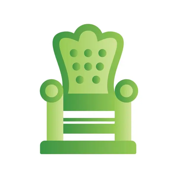 Throne Creative Icons Desig — Stockvector
