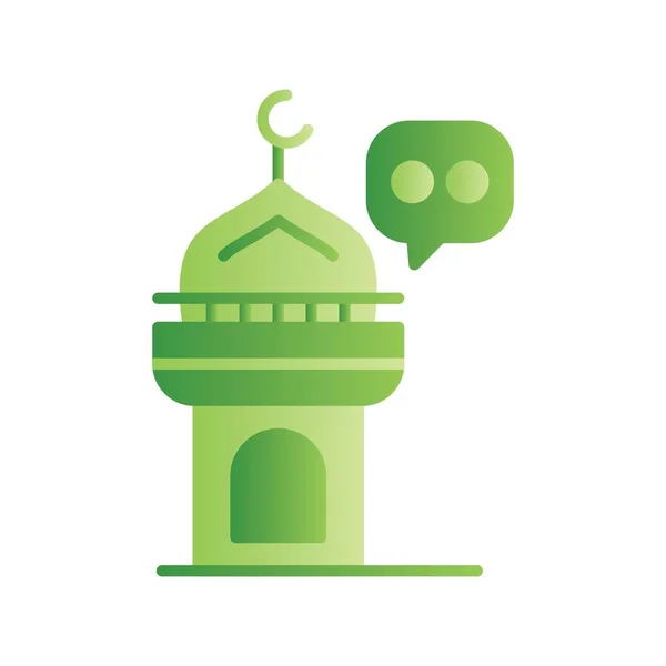 Minaret Creative Icons Desig — Stock Vector