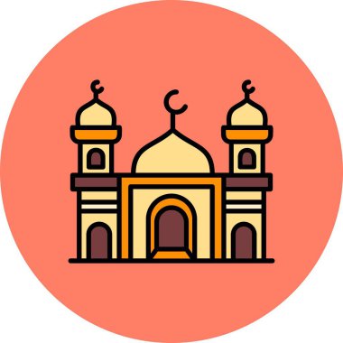 Mosque Creative Icons Desig