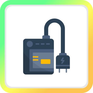 Kamera Şarjı Yaratıcı Simgeler Tasarımı