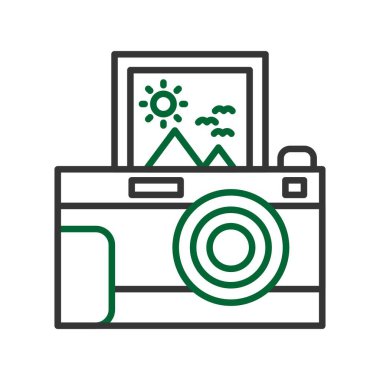 Anında Kamera Yaratıcı Simgeler Tasarımı